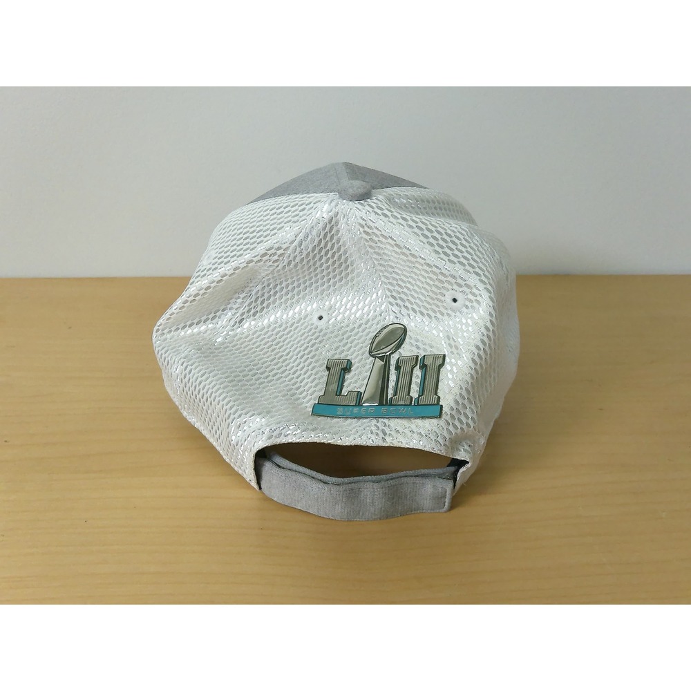 Philadelphia Eagles Conference Champions Super Bowl LII Hat Gray New Era 9FORTY - Picture 3 of 6